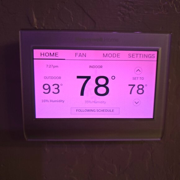 Honeywell RTH9585WF Programmable Smart Thermostat - Gray ‎(RTH9585WF1004/W) - Picture 1 of 3